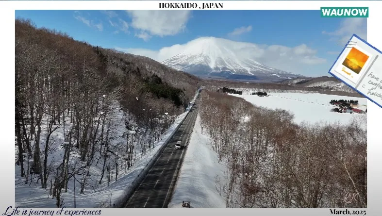 mt yotei video postcard hokkaido